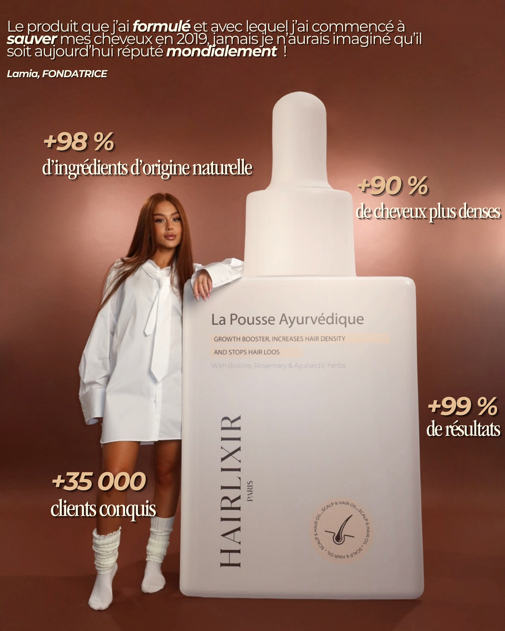 L'Huile de pousse ayurvédique