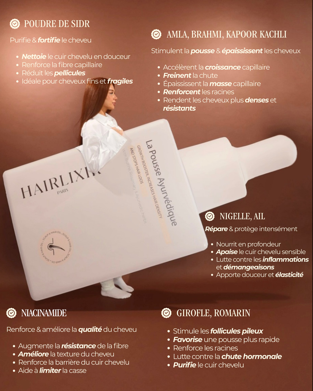 L'Huile de pousse ayurvédique