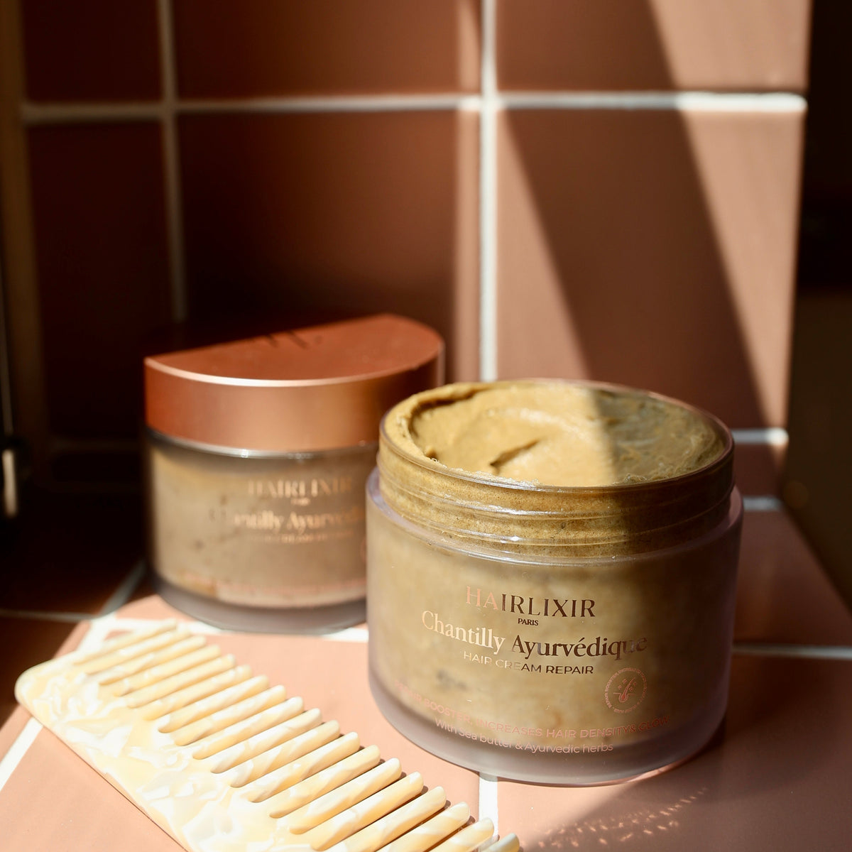 Chantilly Soin Cheveux Au Jasmin - Masque Bio Naturel, Neuf, Pour Tous Types De Cheveux